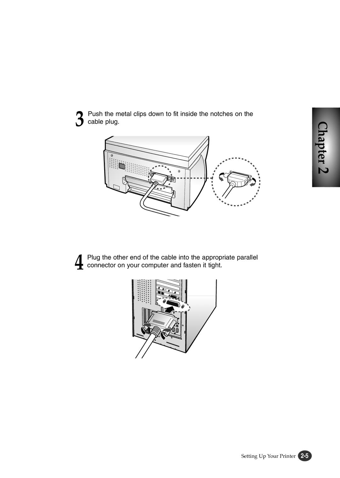 Lexmark Z82 manual Setting Up Your Printer 