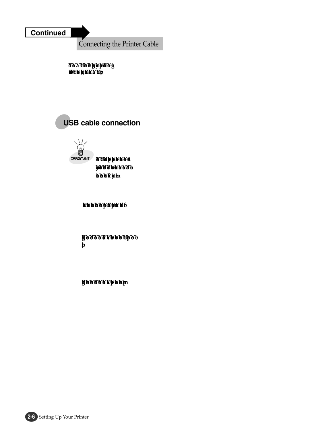 Lexmark Z82 manual USB cable connection 