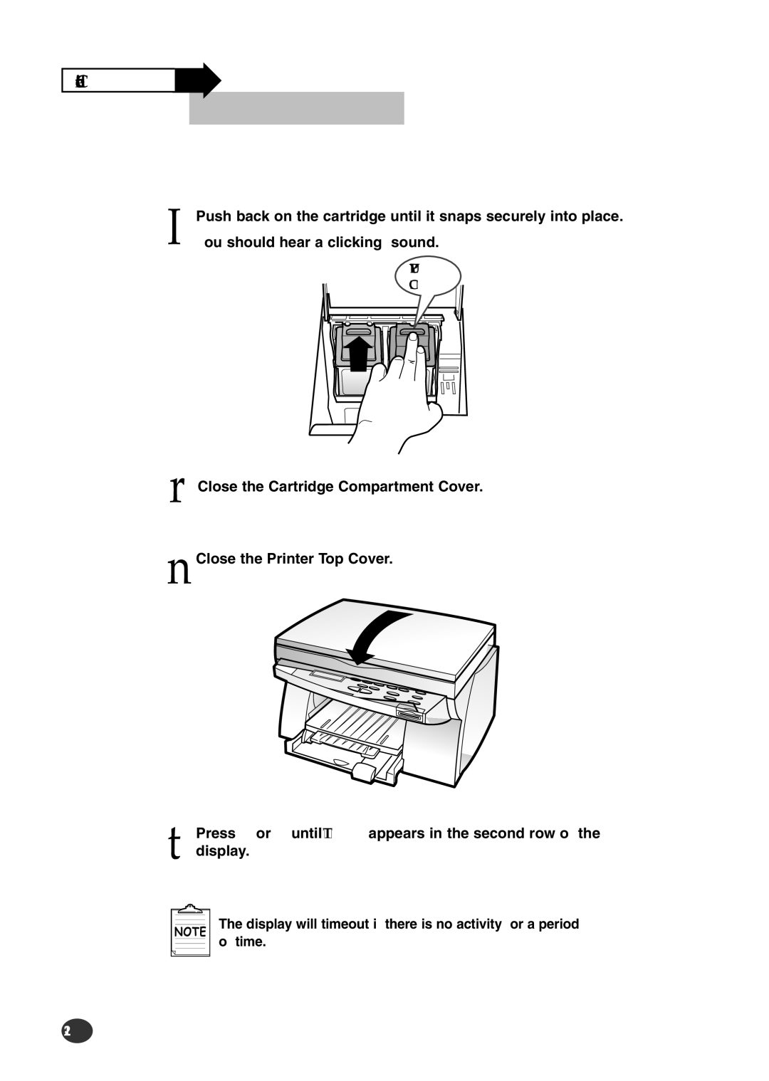 Lexmark Z82 manual Installing the Print Cartridge 