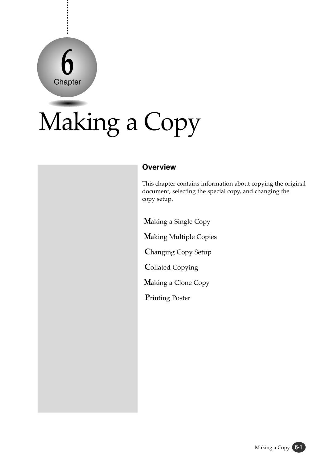 Lexmark Z82 manual Making a Copy 