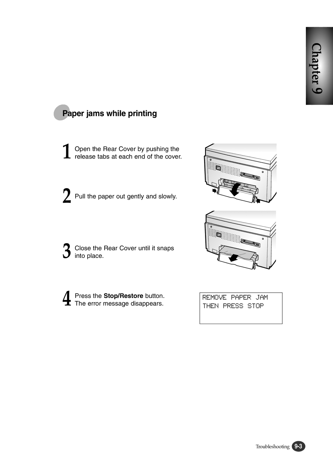 Lexmark Z82 manual Paper jams while printing 