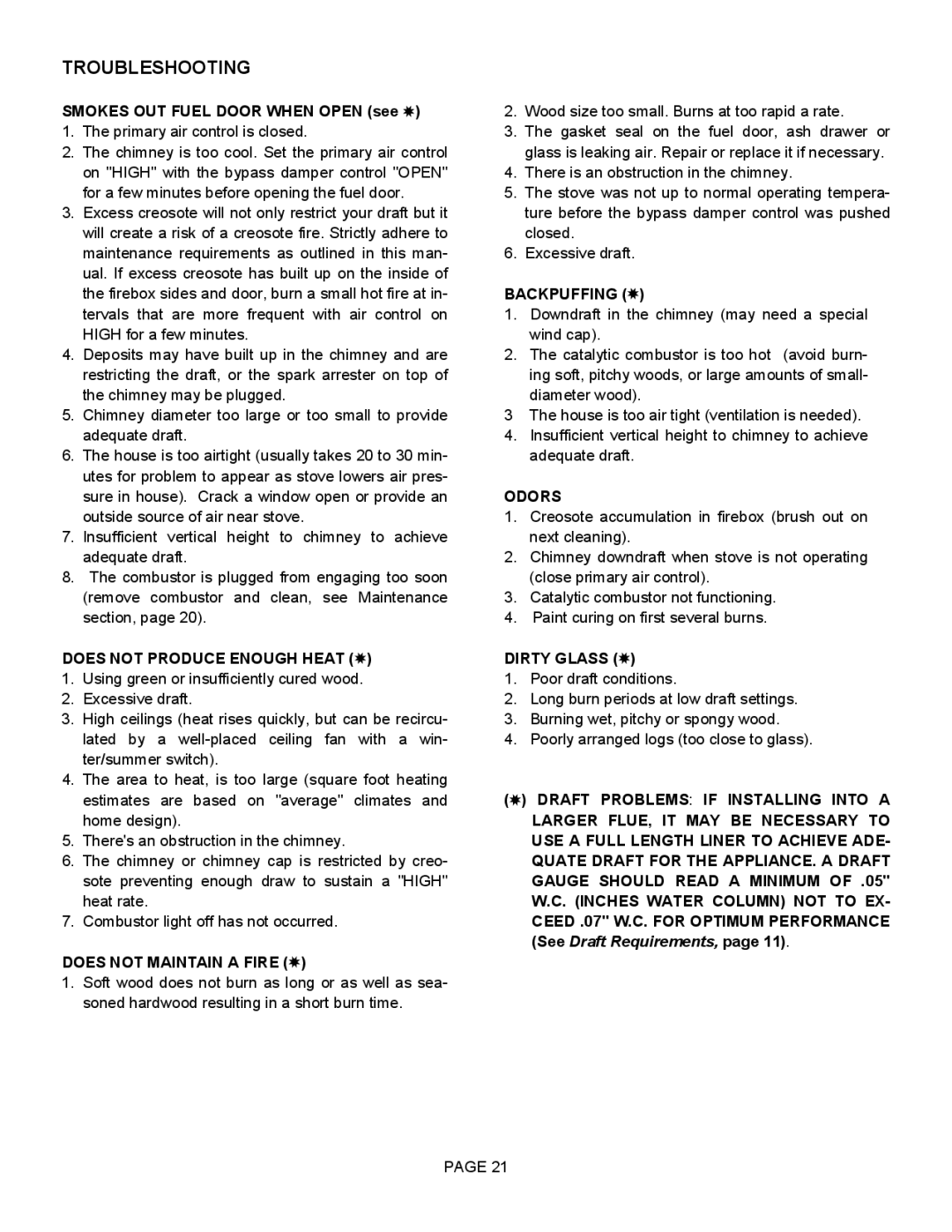 LG Electronics 1003C operation manual Troubleshooting 