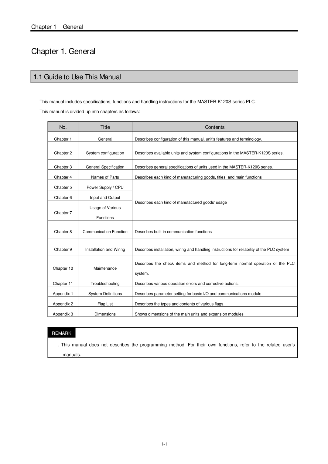 LG Electronics 120S user manual General, Guide to Use This Manual 