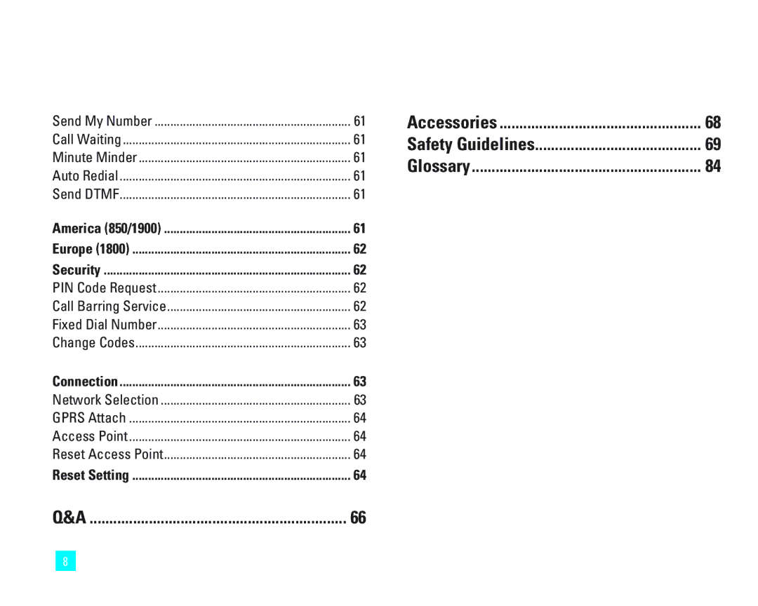 LG Electronics 1500 manual Safety Guidelines 