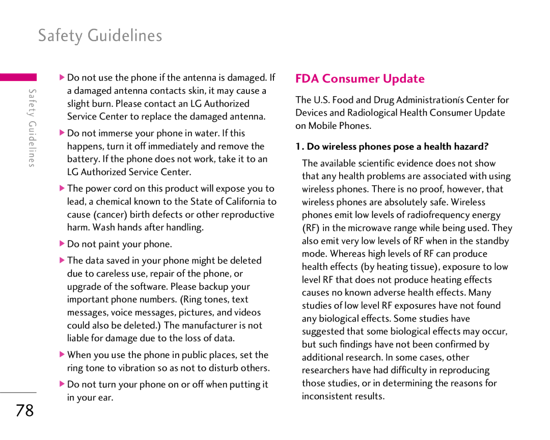LG Electronics 1500 manual Do wireless phones pose a health hazard? 