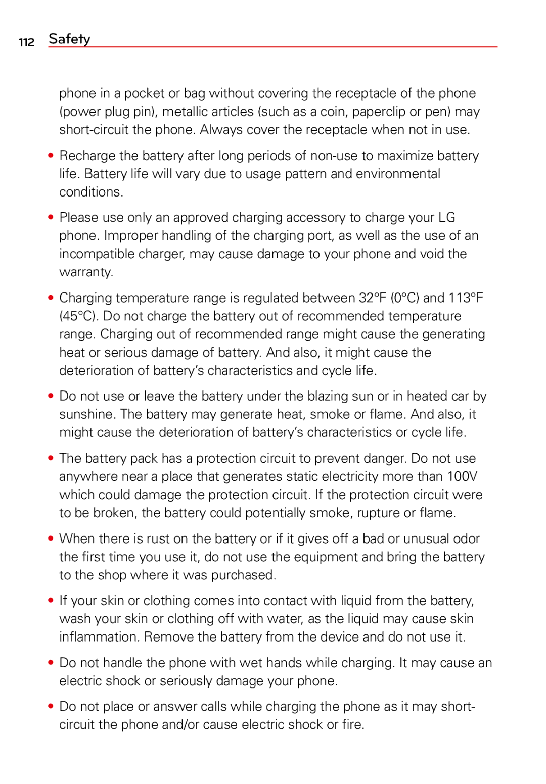 LG Electronics 2 manual Safety 