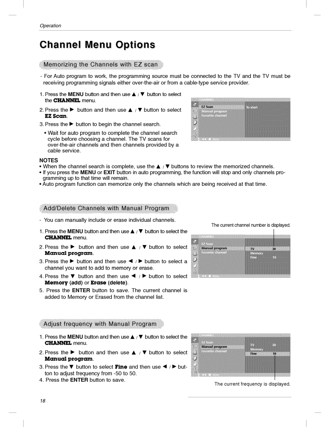 LG Electronics 200LC1R owner manual Ha nne, Memo add or Er delete 