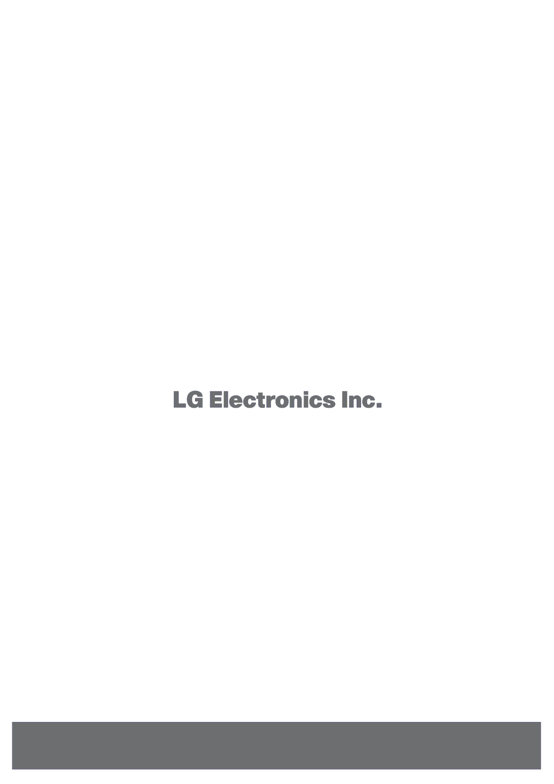 LG Electronics 20LH1DC1 manual 