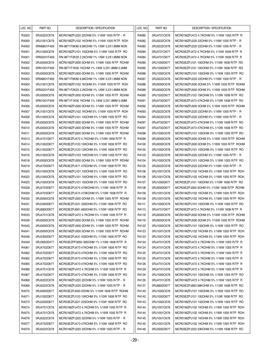 LG Electronics 20LS7D(C)-UB service manual R4007 0RJ1001C678 