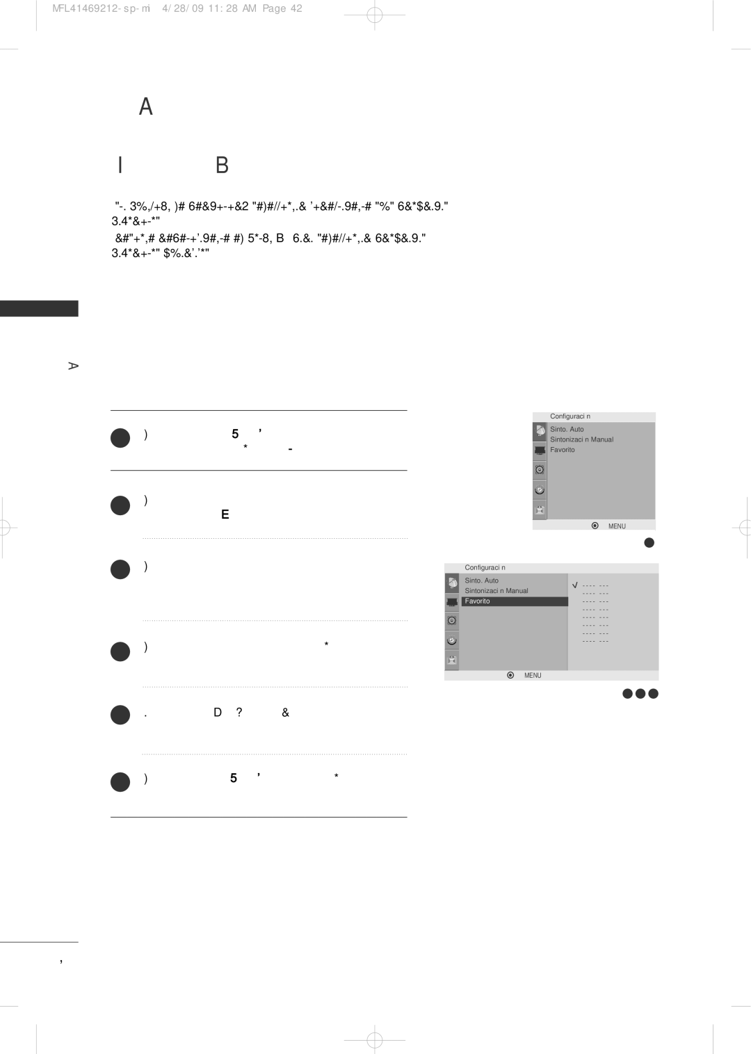 LG Electronics 2230R-MA manual VER LA TV / Control DE Canal 