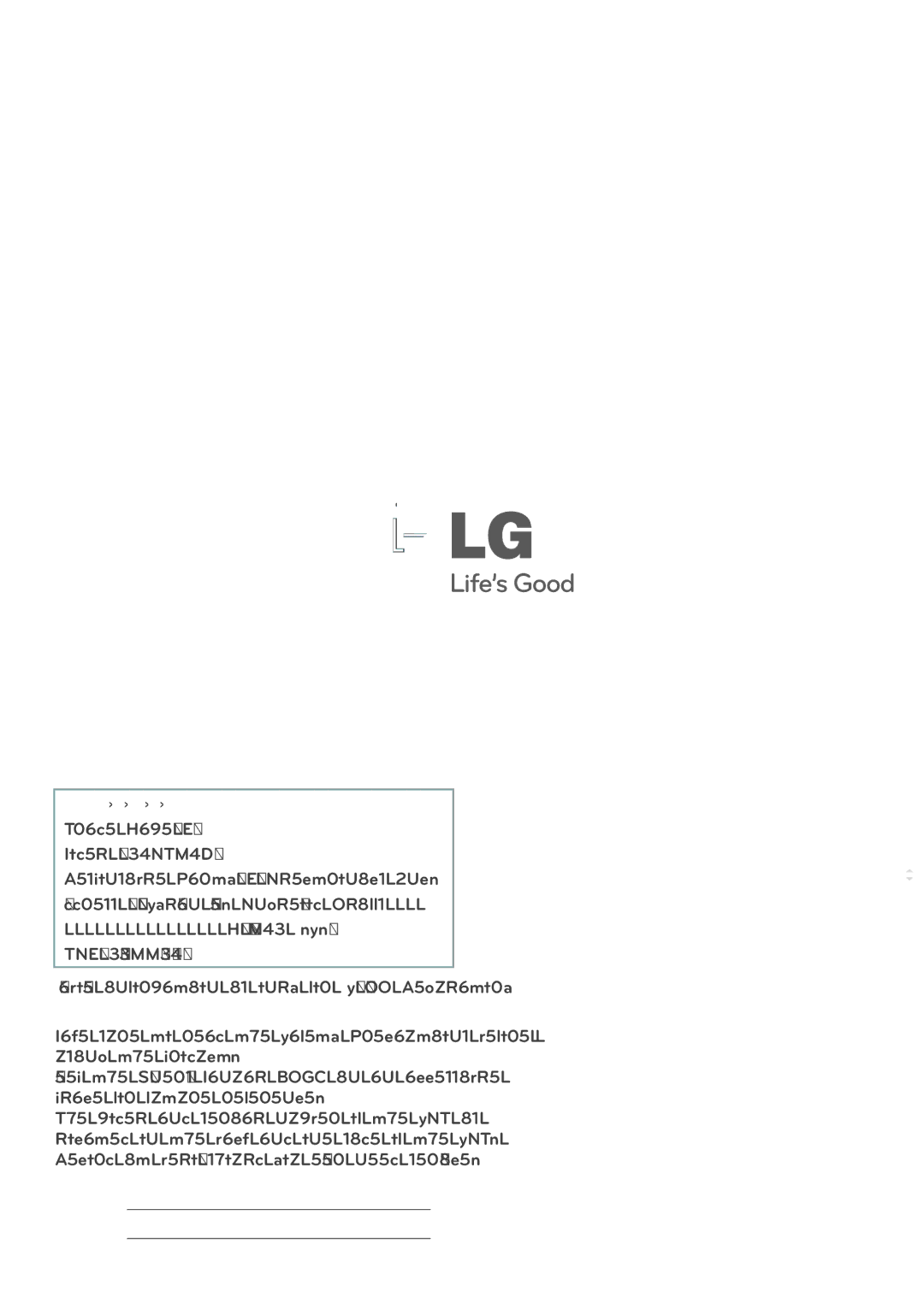 LG Electronics 23ET63V owner manual Declaration of Conformity 