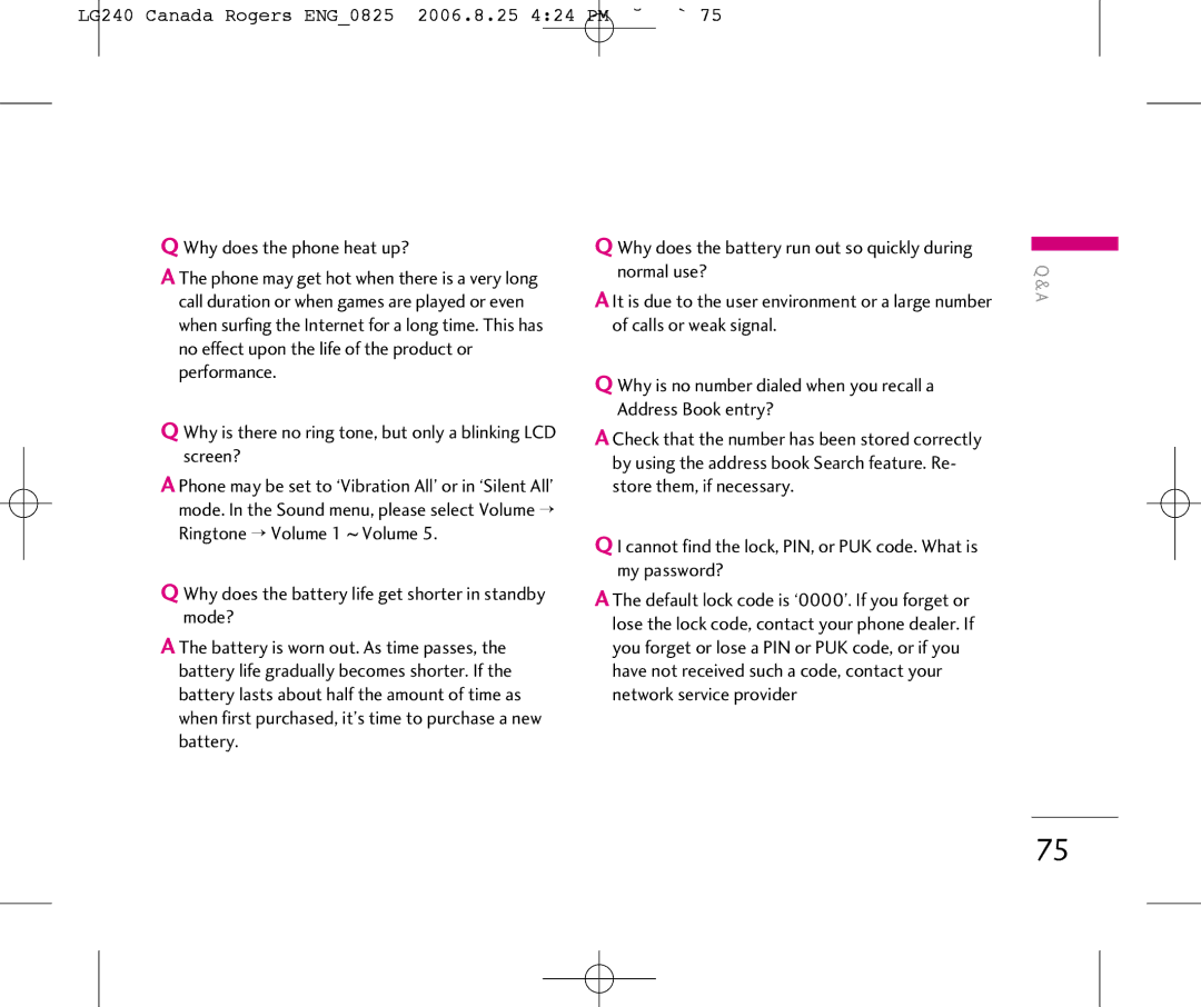 LG Electronics manual LG240 Canada Rogers ENG0825 2006.8.25 424 PM ˘`75 