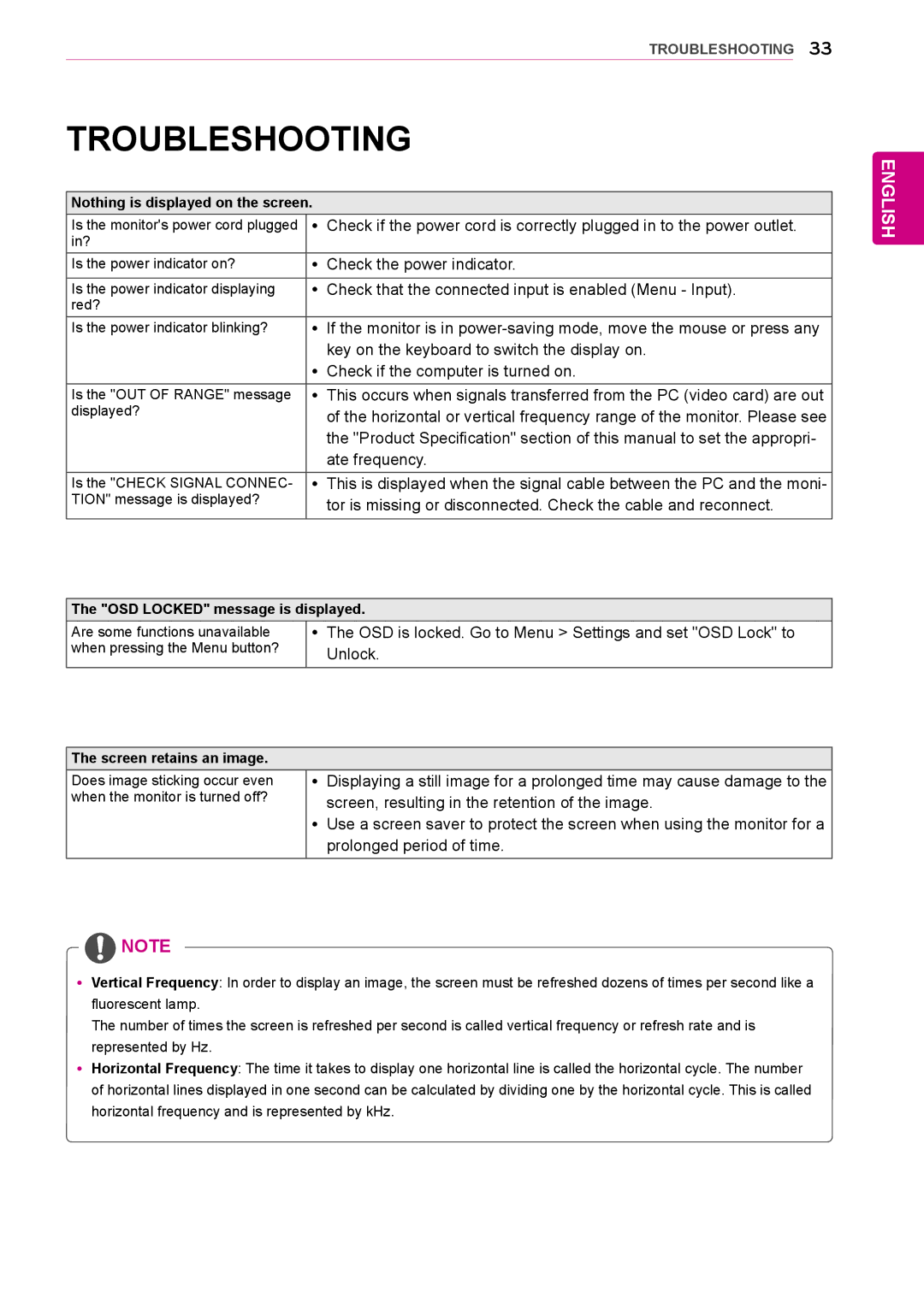 LG Electronics 27MB85RB owner manual Troubleshooting, Yy Check the power indicator 