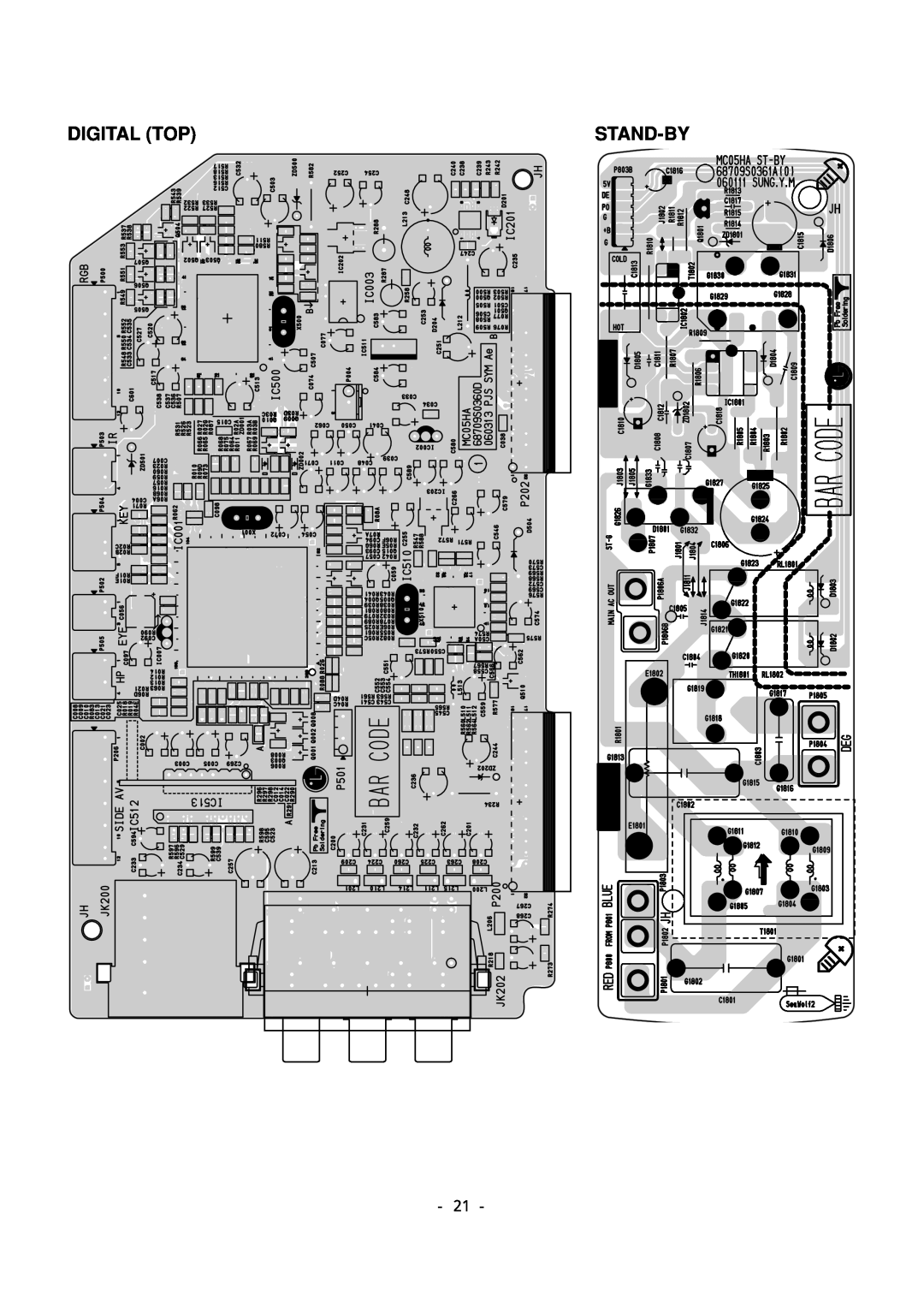 LG Electronics 29FS2AMB/ANX-ZE service manual Digital Top, Stand-By 