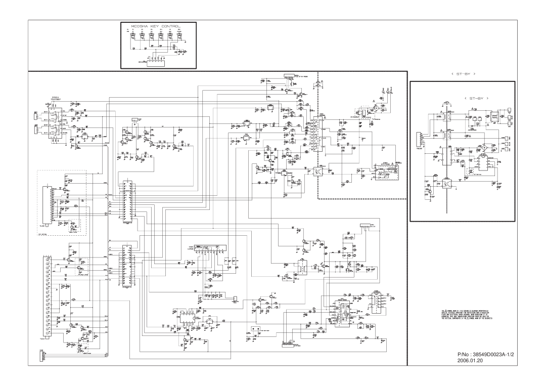 LG Electronics 29FS2AMB/ANX-ZE service manual P/No 38549D0023A-1/2, 2006.01.20 