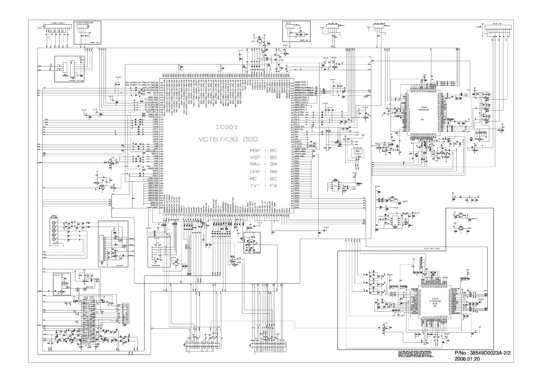 LG Electronics 29FS2AMB/ANX-ZE service manual P/No 38549D0023A-2/2, 2006.01.20 