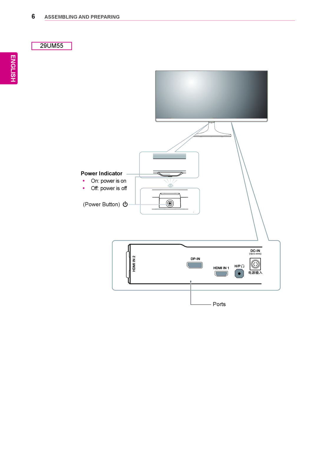 LG Electronics 25UM55, 29UB55, 25UB55 owner manual 29UM55 