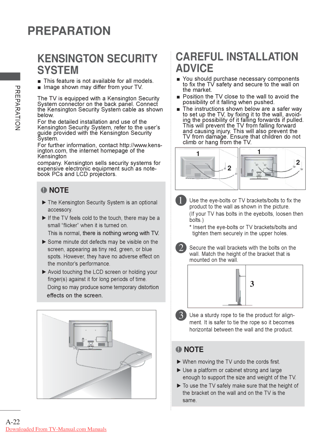 LG Electronics 32/37/42/47/55LV5 owner manual System 