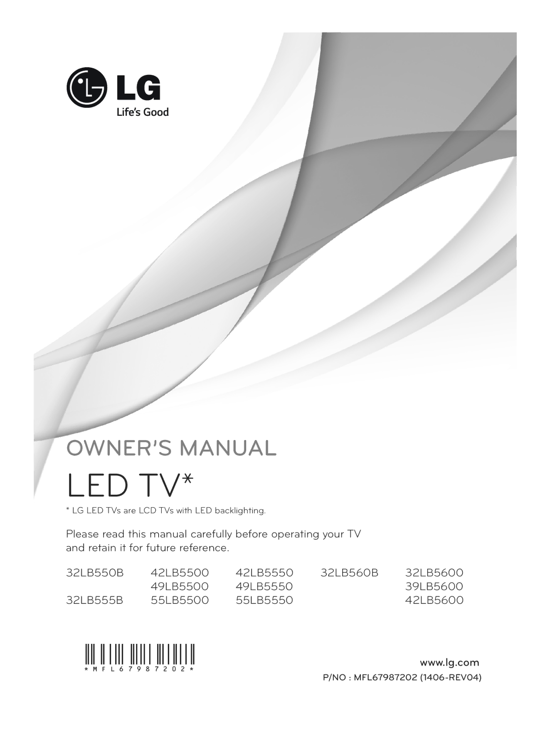 LG Electronics 32LB5600 owner manual Led Tv 