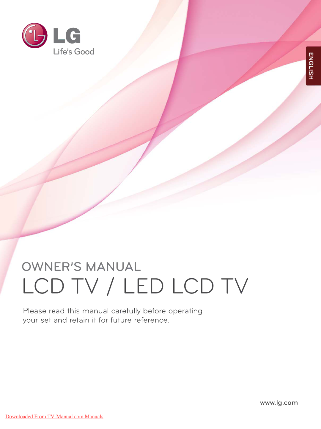 LG Electronics 22LE3, 32LD35, 26LE3, 22LD35, 19LE3, 32LE3, 26LD35, 19LD35 owner manual Lcd Tv / Led Lcd Tv 