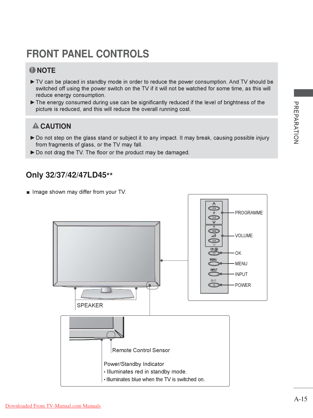 LG Electronics 22LD35, 32LD35, 22LE3, 26LE3, 19LE3, 32LE3, 26LD35, 19LD35 owner manual Only 32/37/42/47LD45 