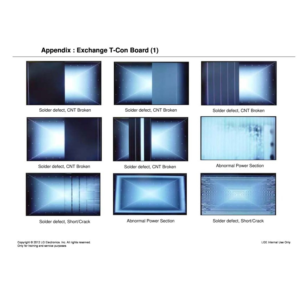 LG Electronics 32LM640S/640T-ZA service manual Appendix Exchange T-Con Board 