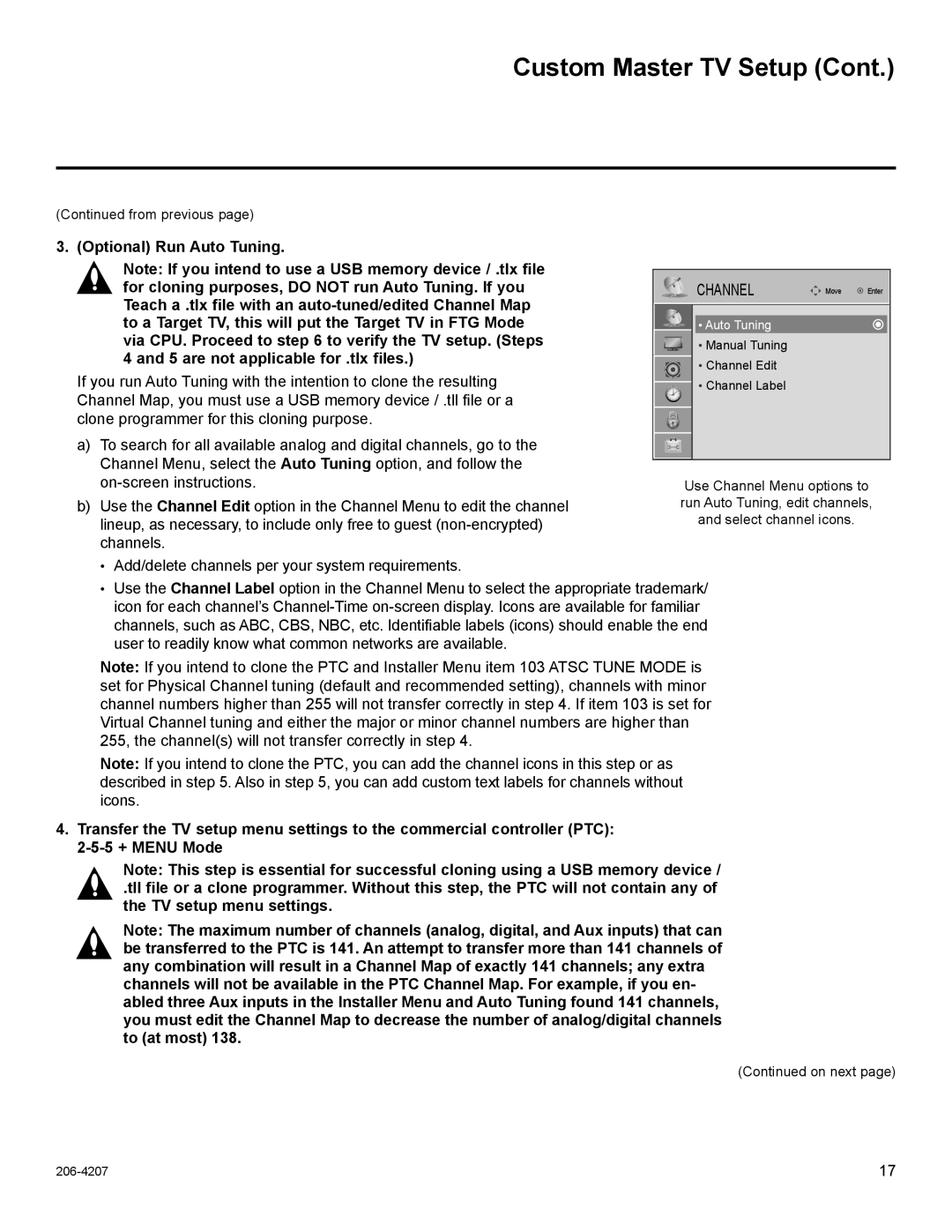 LG Electronics 22LQ630H, 32LQ630H, 42CQ610H, 26LQ630H owner manual Channel, Optional Run Auto Tuning 