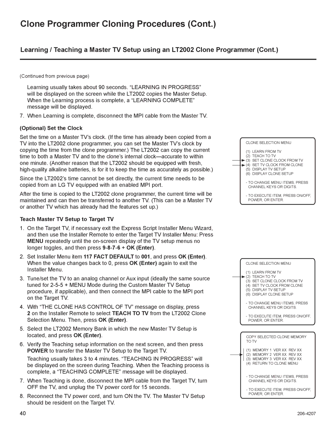 LG Electronics 42CQ610H, 32LQ630H, 22LQ630H, 26LQ630H owner manual To Execute ITEM, Press ON/OFF, POWER, or Enter 