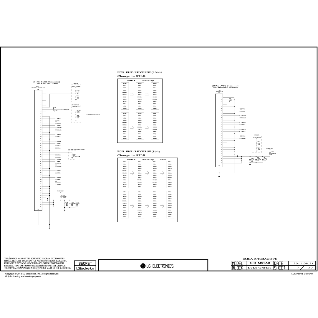 LG Electronics 32LT380C/380H-ZA Copyright 2012 LG Electronics. Inc. All rights reserved, LGE Internal Use Only, Mirror 