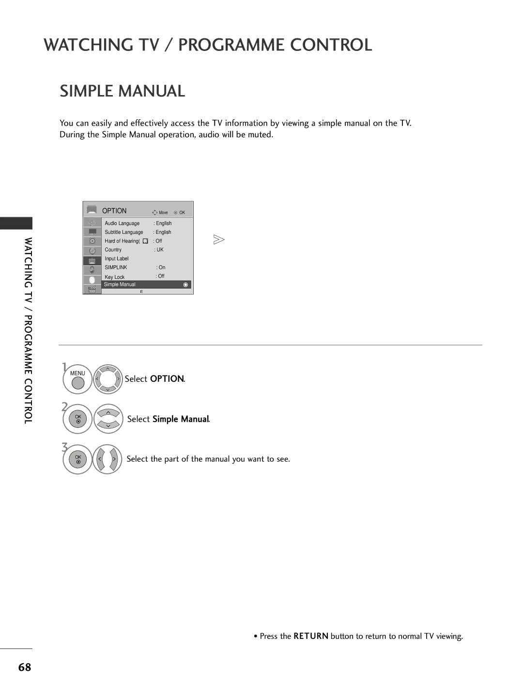 LG Electronics 3322LLHH5500, 3377LLHH4400, 3377LLHH3300, 3322LLHH3300, 3377LLHH2200, 3322LLHH4400 Select Simple Manual 