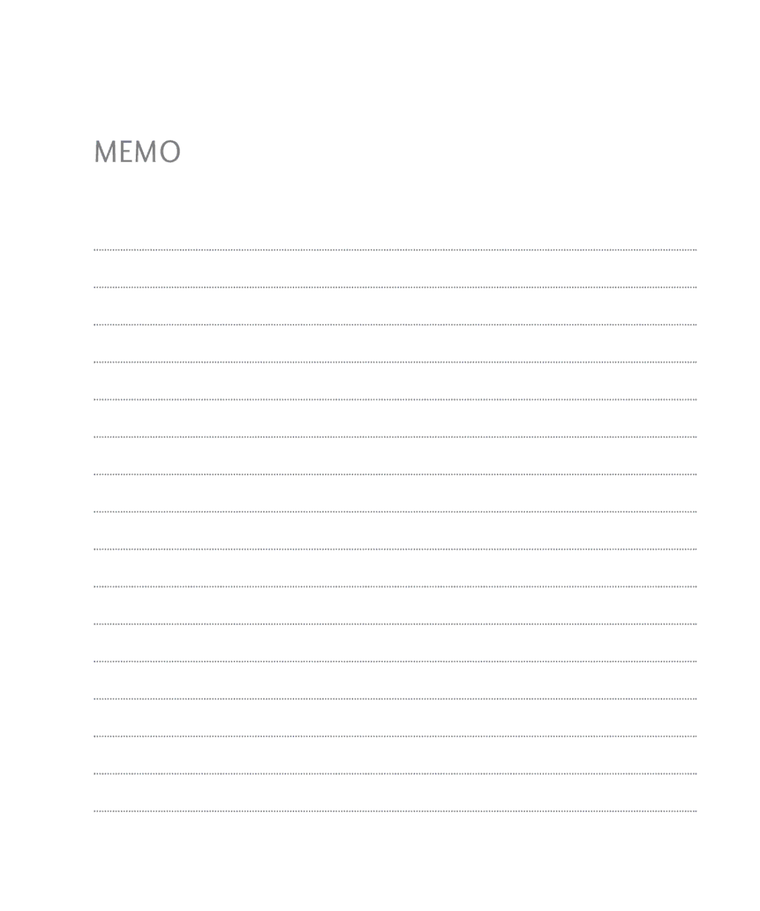 LG Electronics 370H, MMBB0345501 manual Memo 