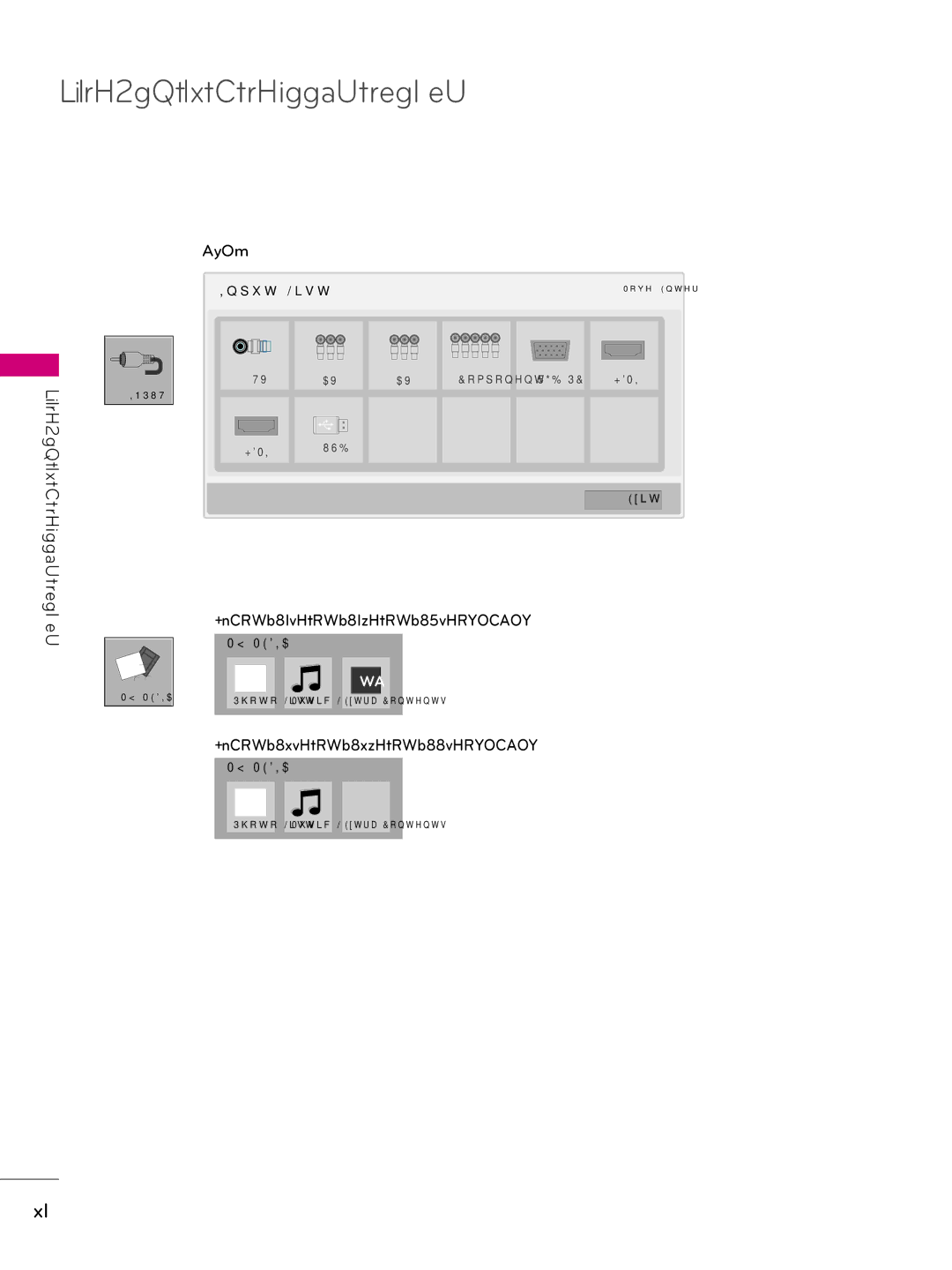 LG Electronics 26LD340H, 37LD340H, 37LD325H, 37LD345H For LD320H, LD325H, LD310H series, For LD340H, LD345H, LD330H series 