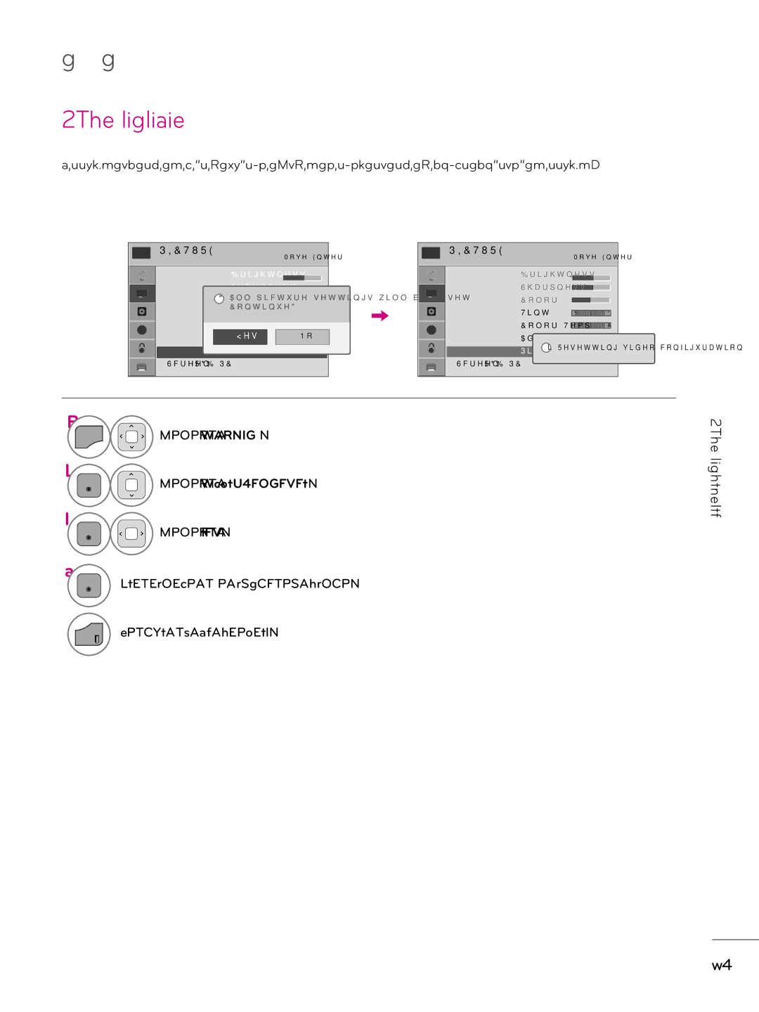 LG Electronics 26LD320H, 37LD340H, 37LD325H Menu Select Picture, Initialize the adjusted value, Select Picture Reset 