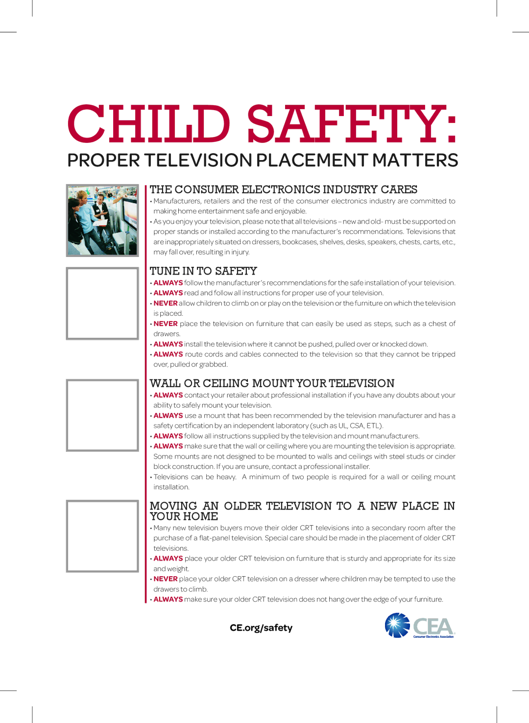 LG Electronics 42LB5600, 39LB5600 owner manual Child Safety 