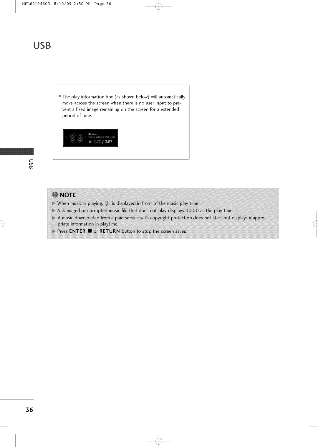 LG Electronics 42LH250H owner manual jJ 