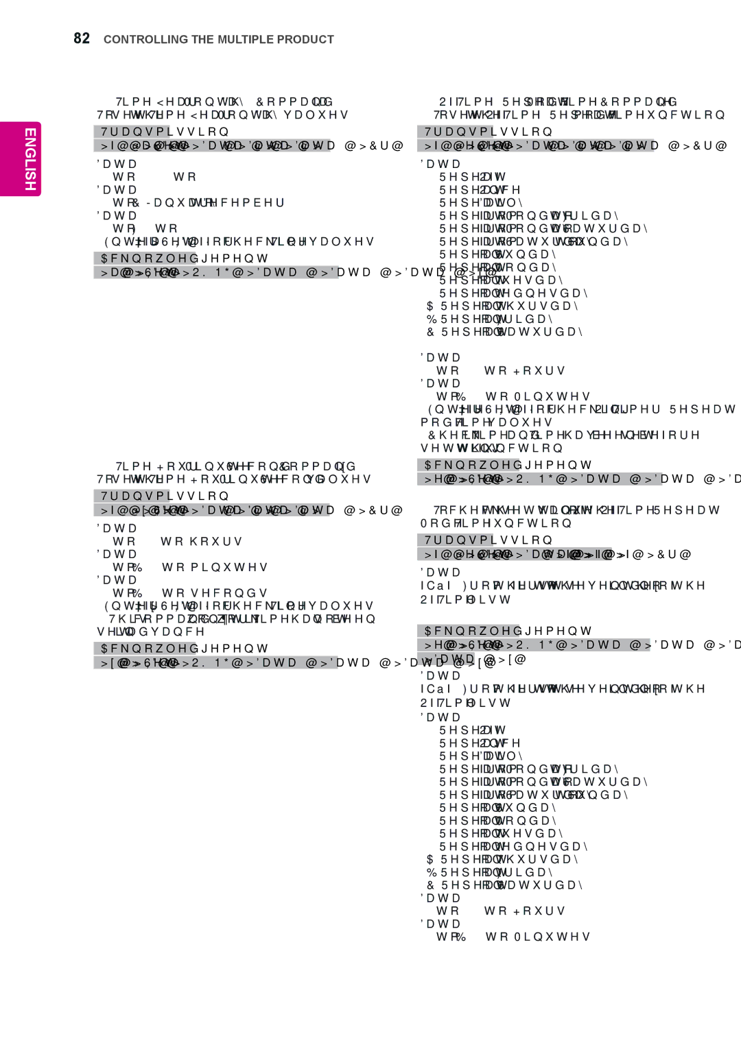 LG Electronics 42WS50MS, 47WS50MS owner manual English 