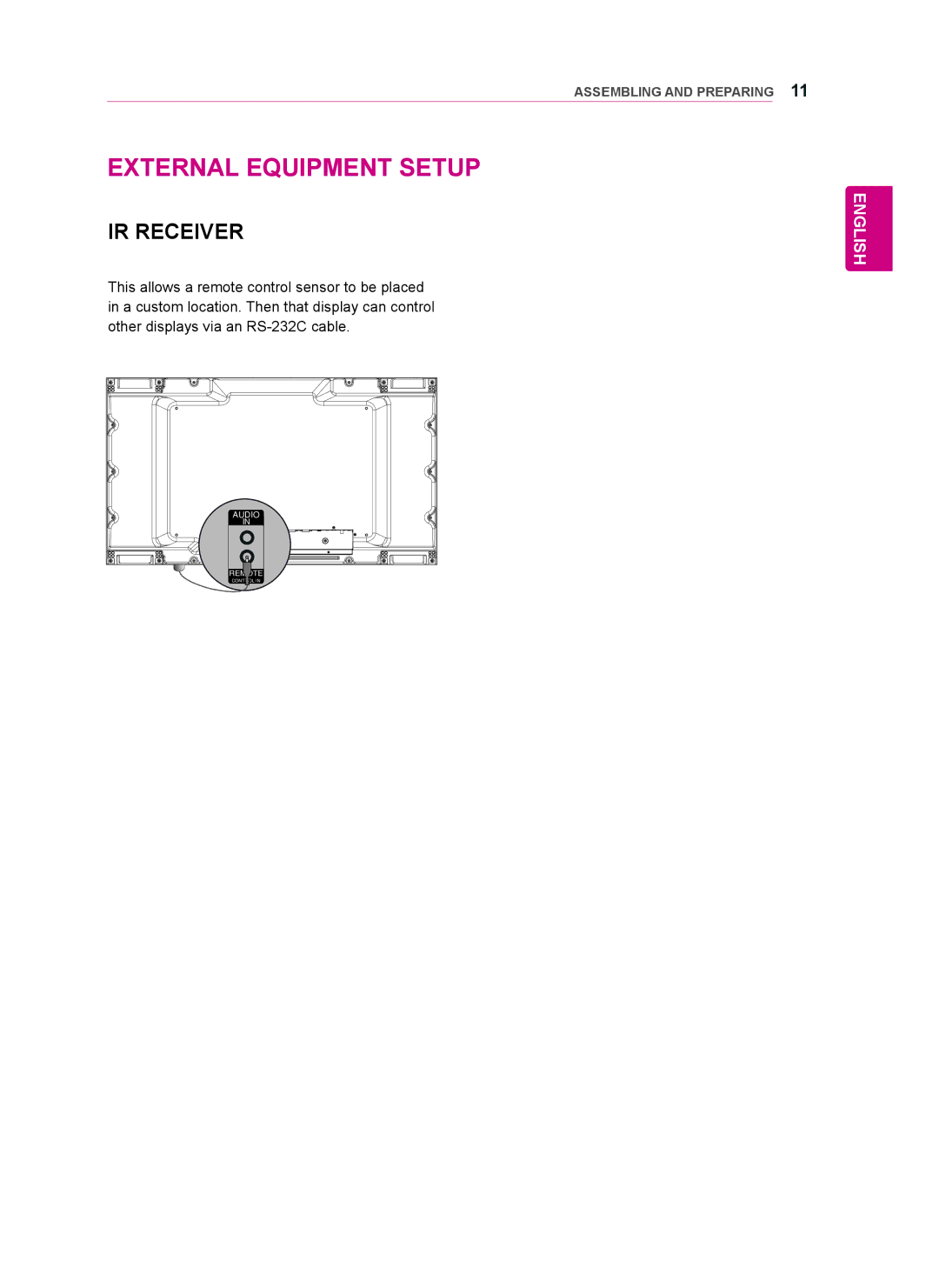 LG Electronics 47WV50BR, 47WV50MS, 47WV50BS owner manual External Equipment Setup 