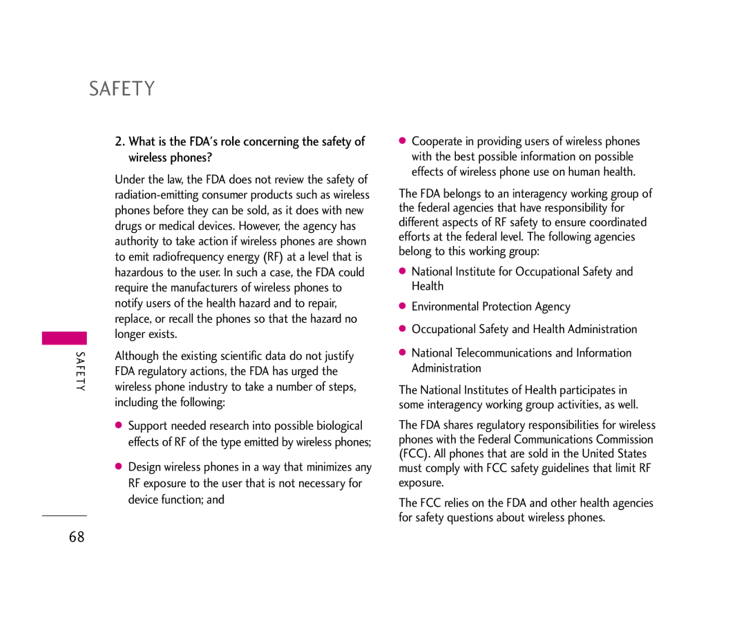 LG Electronics 490 manual Longer exists, Including the following, Device function 