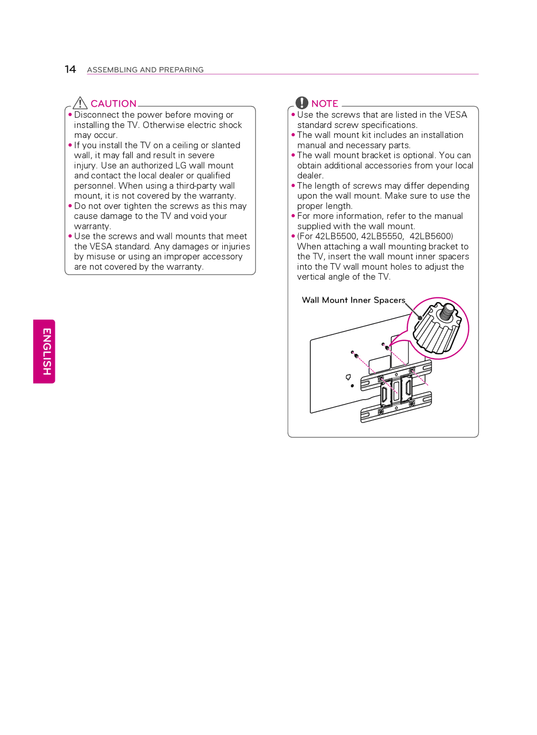 LG Electronics 49LB5550 owner manual English 