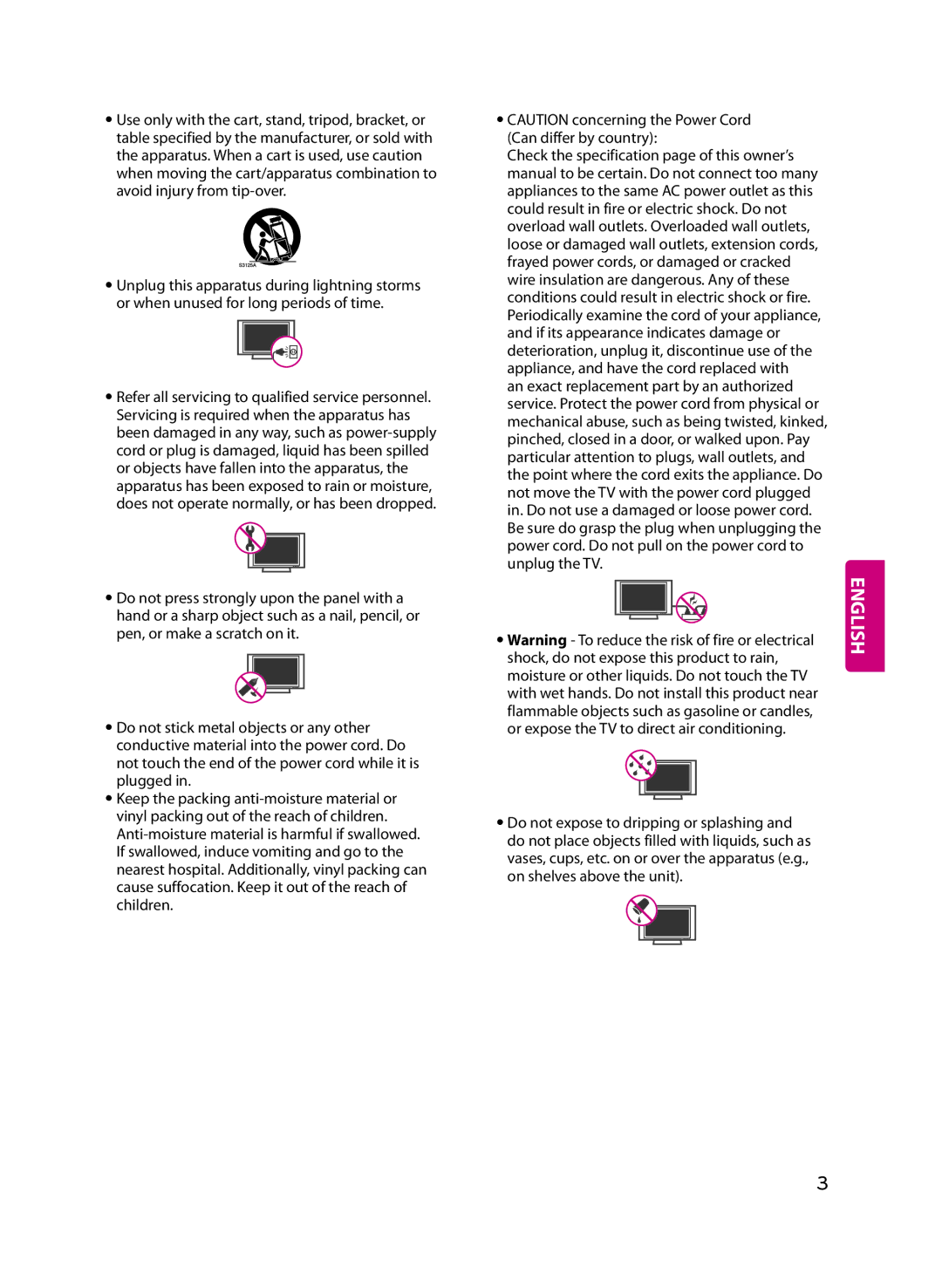 LG Electronics 49UF7600, 55UF7600, 60UF7700 owner manual English 