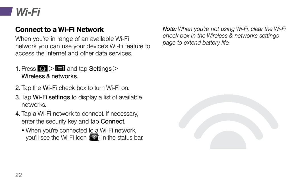 LG Electronics 4G LTE manual Connect to a Wi-Fi Network 