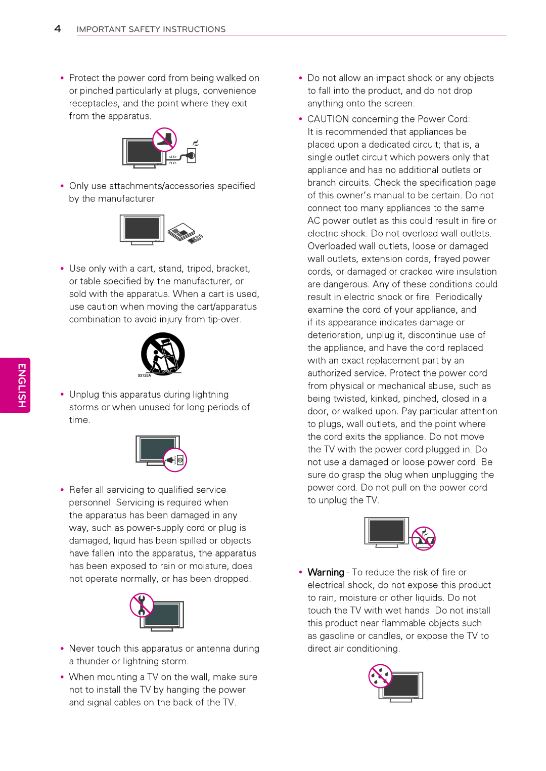 LG Electronics 50PT490E owner manual English 