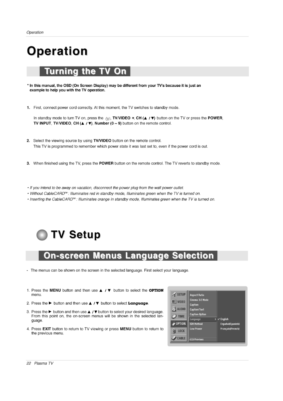 LG Electronics 50PX1DH owner manual 