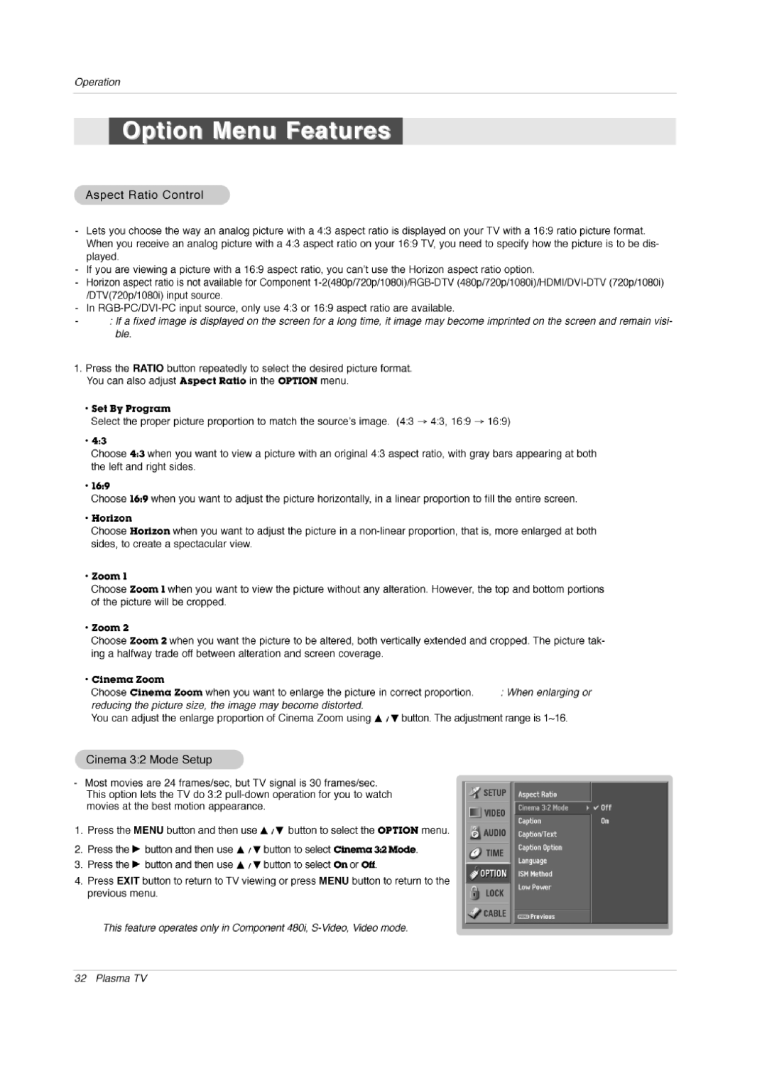 LG Electronics 50PX1DH owner manual 