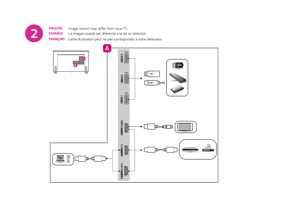 LG Electronics 55LF6100 owner manual English Español Français 