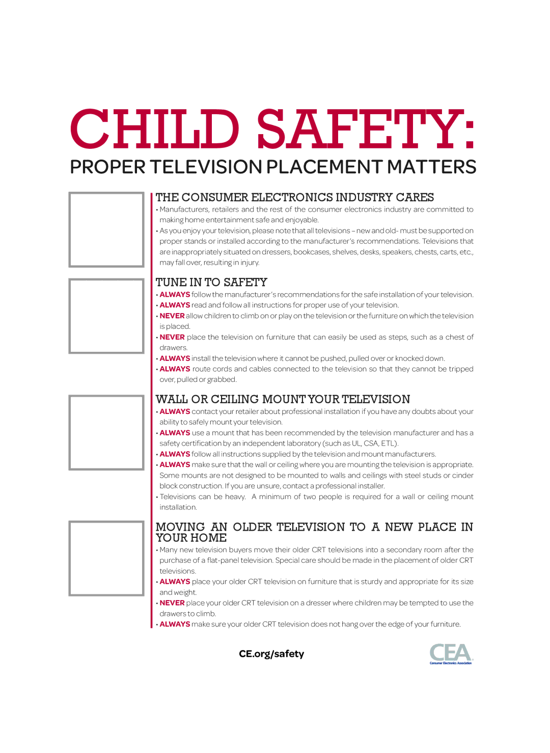 LG Electronics 55UB9500 owner manual Child Safety 