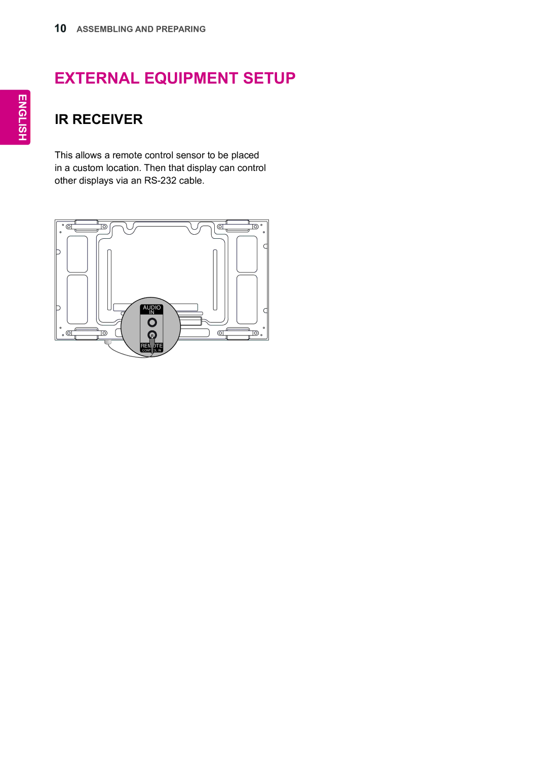 LG Electronics 55WV70BS, 55WV70MS owner manual External Equipment Setup 