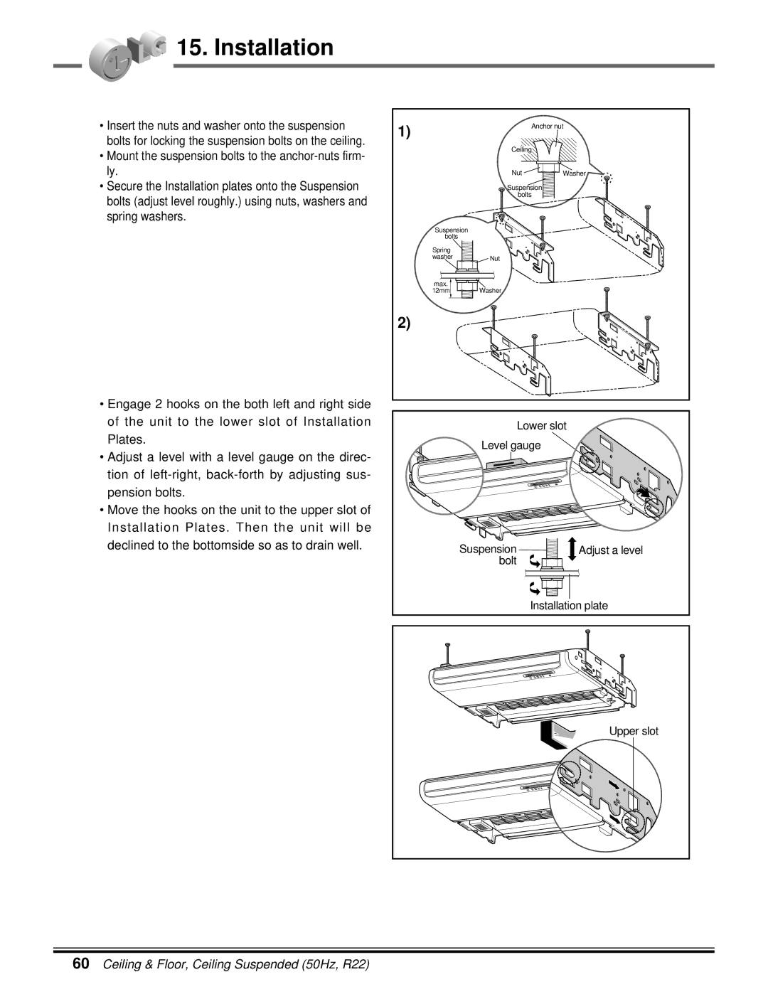 LG Electronics 5CSV2-03A manual Lower slot 