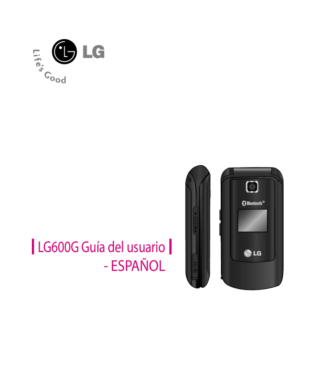 LG Electronics 600G manual Español 