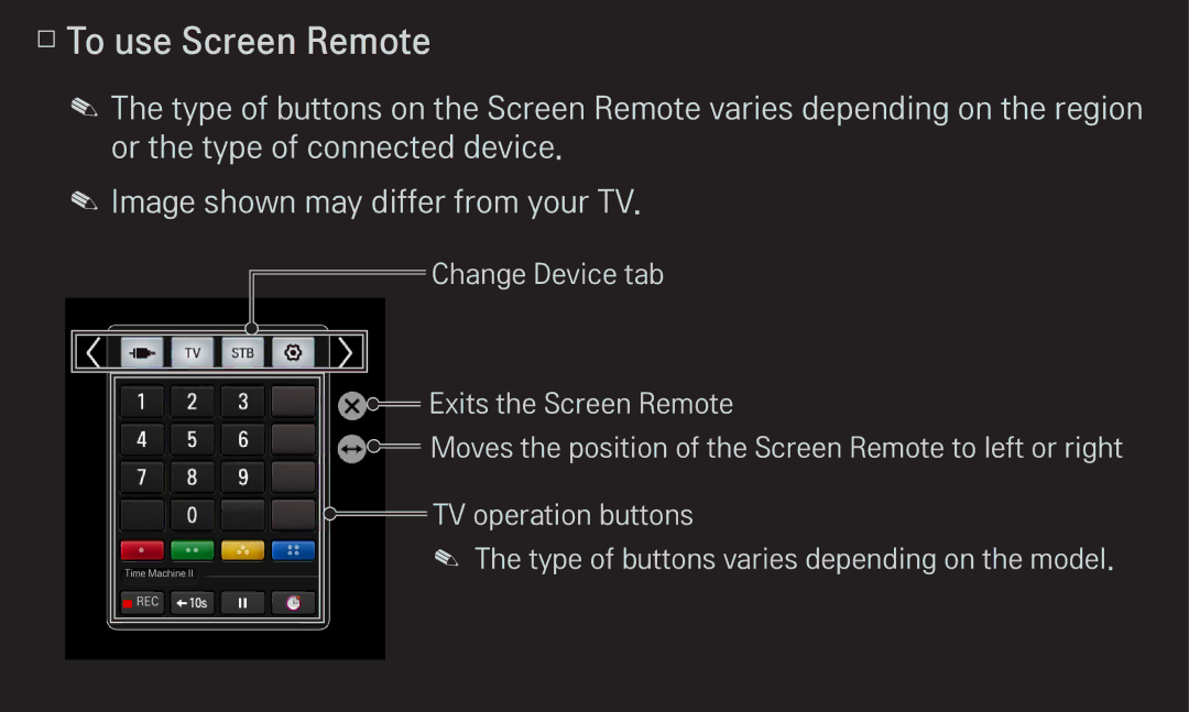 LG Electronics 60LA6200 owner manual To use Screen Remote 